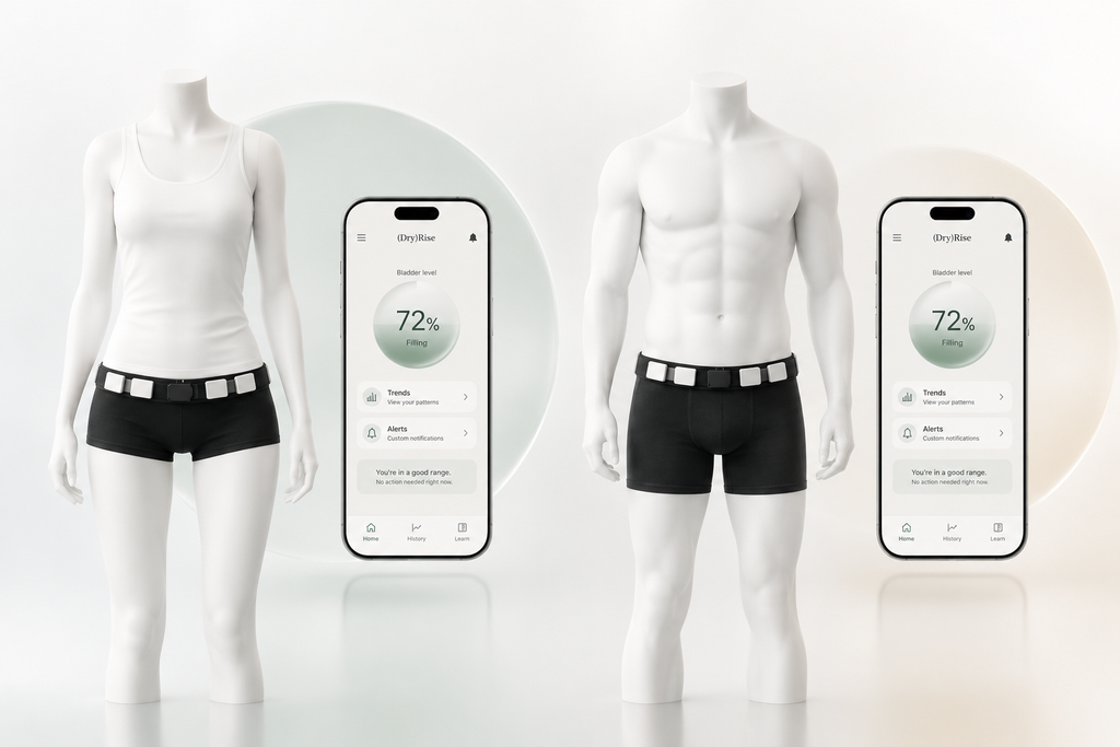 DryRise Wearable Bladder Monitor
